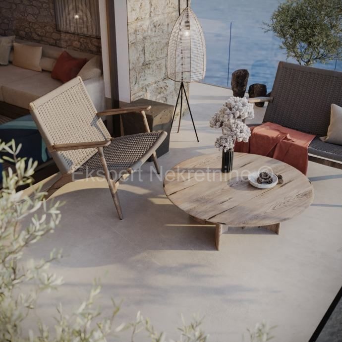 Rogoznica, Ražanj, appartamento con 2 camere da letto 65m2, garage, vista mare