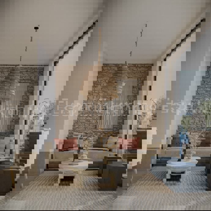 Rogoznica, Ražanj, appartamento con 2 camere da letto 65m2, garage, vista mare