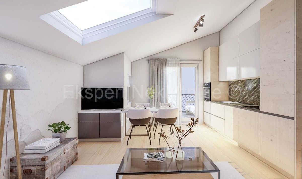 Čiovo,Okrug G., 1 bedroom apartment 54 m2, large terrace, new construction, view