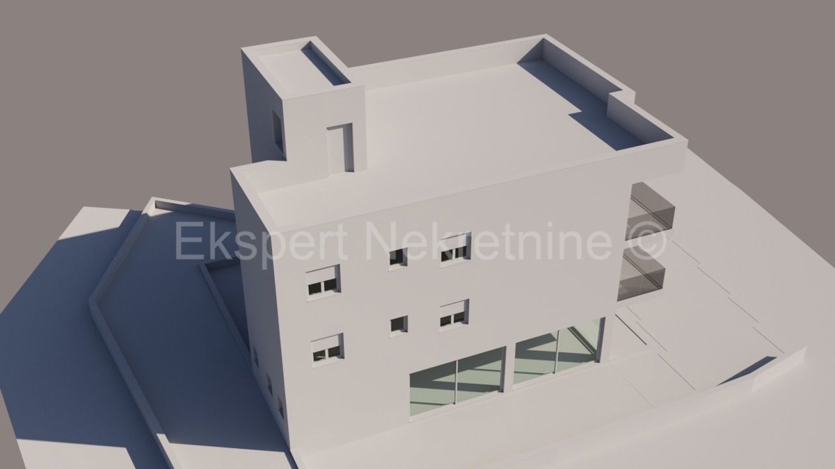 Čiovo,Okrug G., appartamento di 2 locali 64,6 m2 al primo piano di una nuova costruzione, esterno PM