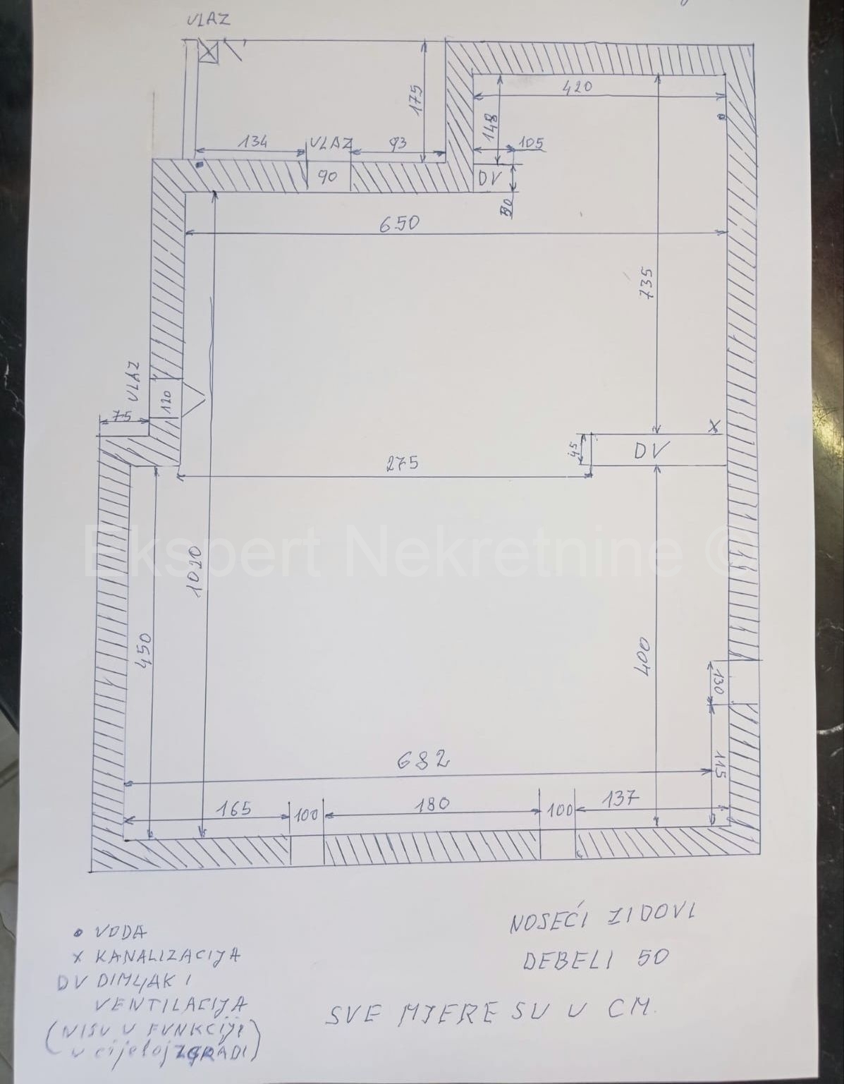 Split, Tavolo, appartamento 80m2 diviso in 2 unità, ottima posizione