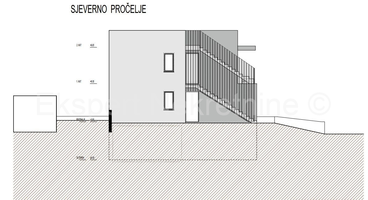 Čiovo, Okrug G., penthouse 79m2 + 124m2 roof terrace, panoramic view