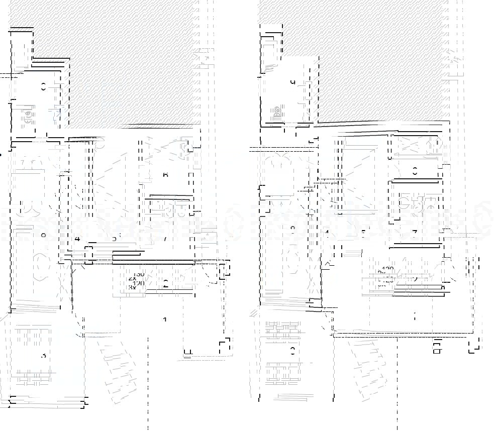 Seget Vranjica, casa indipendente 370 m2, prima fila al mare