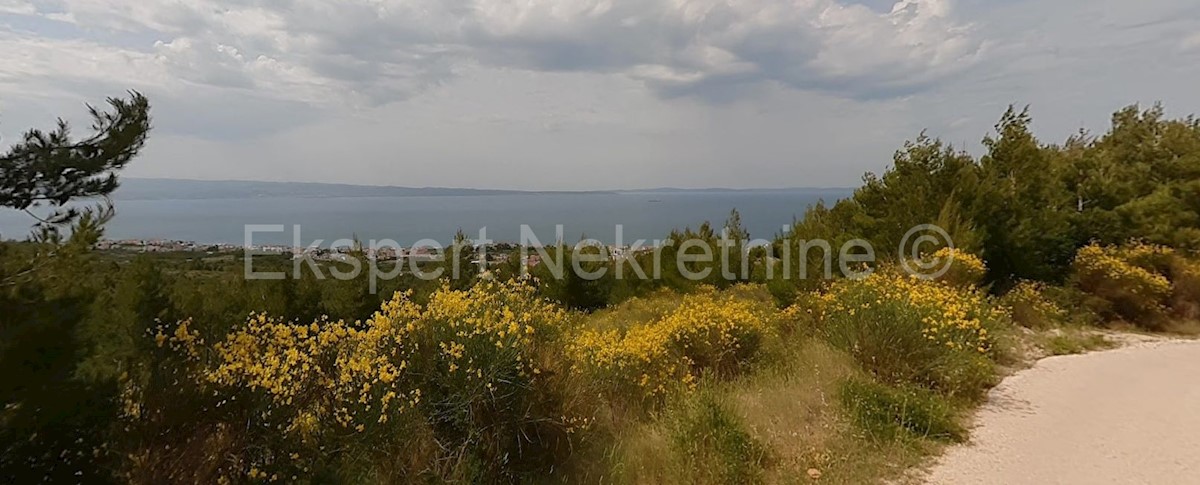 Gornja Podstrana, Duge Njive, terreno agricolo 13479m2, vista