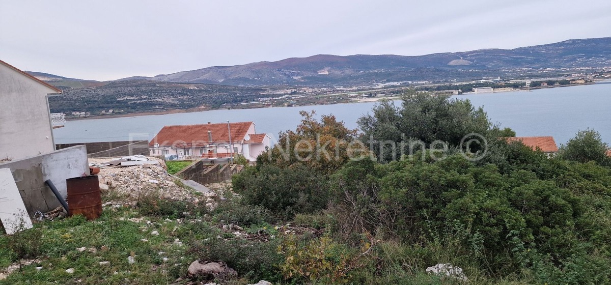Trogir, Mastrnika, building plot 1200 m2, open sea view