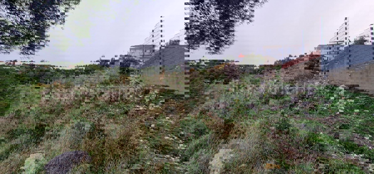 Trogir, Mastrnika, building plot 1200 m2, open sea view