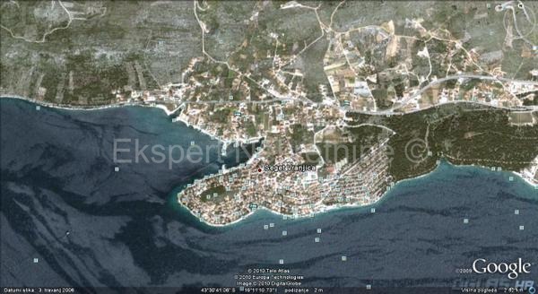 Seget Vranjica, terreno edificabile 748m2, sotto l'autostrada