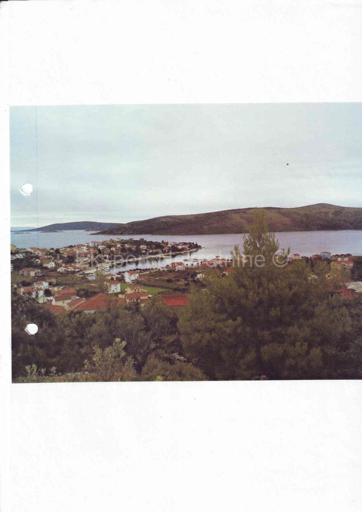 Seget Vranjica, terreno edificabile 1708 m2, vista mare