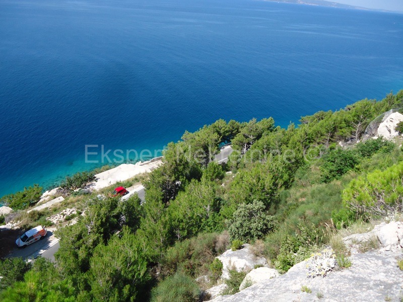 Lokva Rogoznica, terreno edificabile vicino al mare, vista aperta