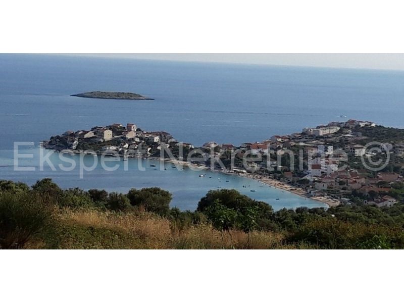 Marina, Sevid, terreno edificabile 547 m2, seconda fila dal mare e dalla spiaggia