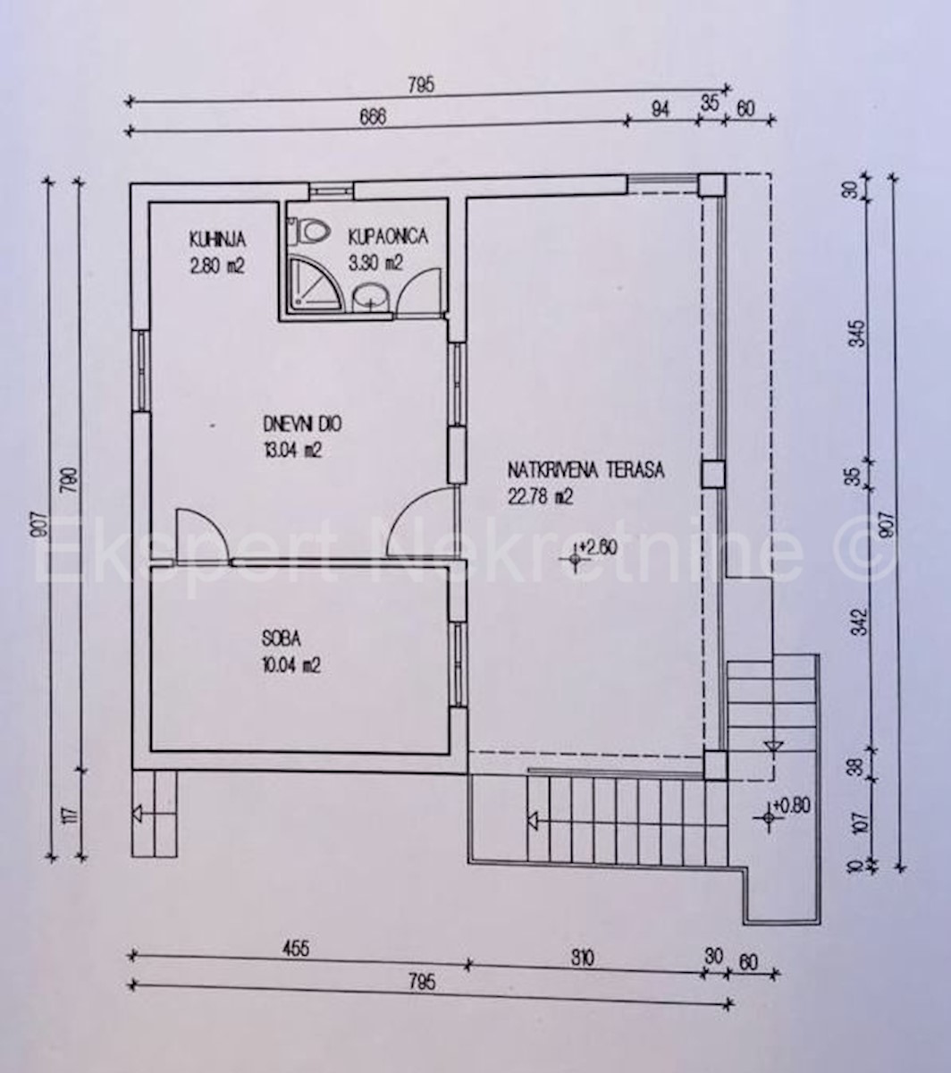 Seget Vranjica, casa indipendente 104m2 con giardino 340m2