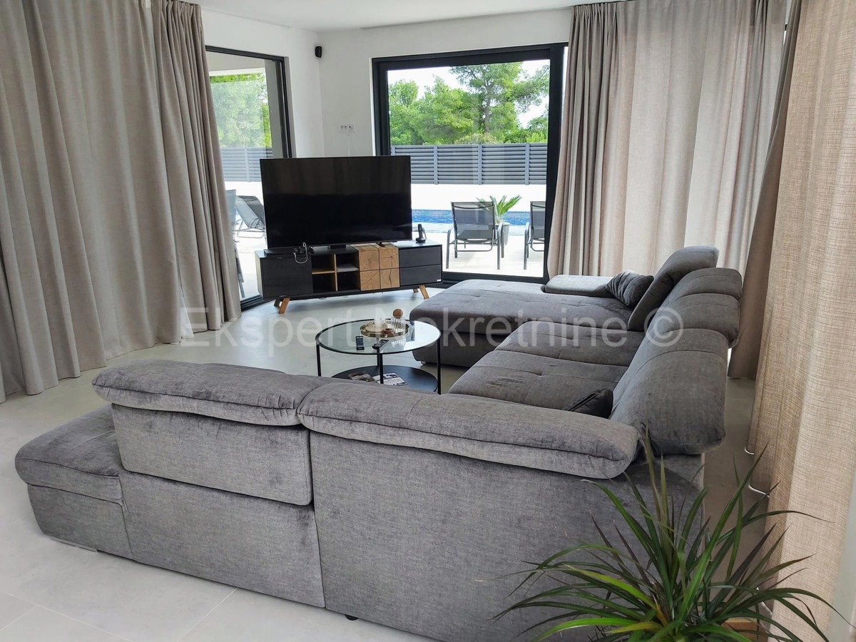 Solta, Grohote, villa di lusso con piscina, a 90 metri dal mare con vista sul mare