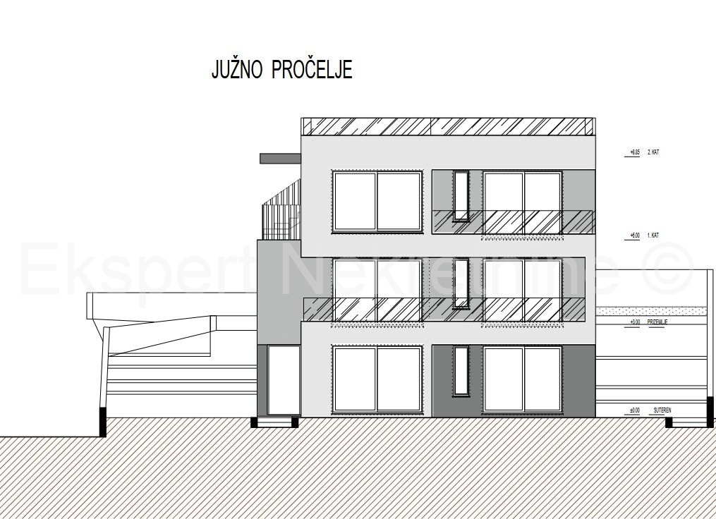 Čiovo, Okrug G., 3-bedroom apartment 114m2 + garden 202m2 + private pool 19m2