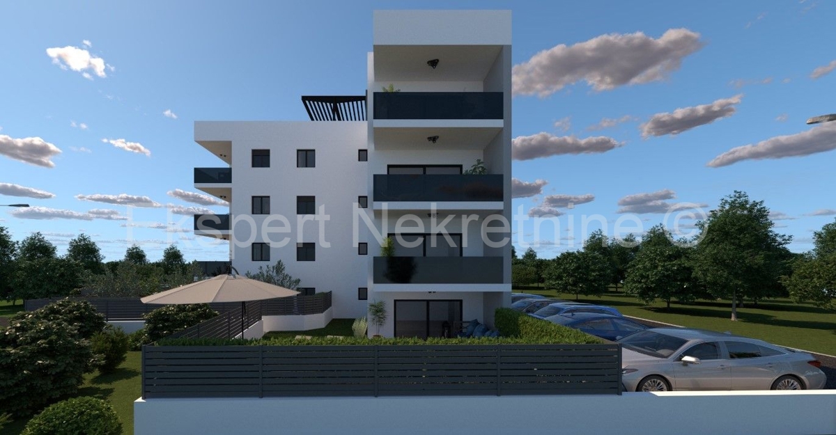 Ciovo, Okrug, penthouse 92 m2. panoramic sea view, new building