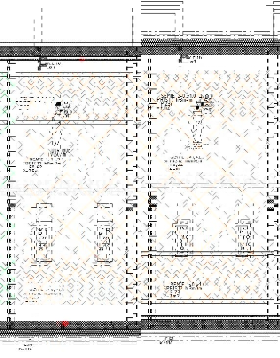 Trogir, Saldun, 2-bedroom duplex apartment 82 m2, new building, sea view