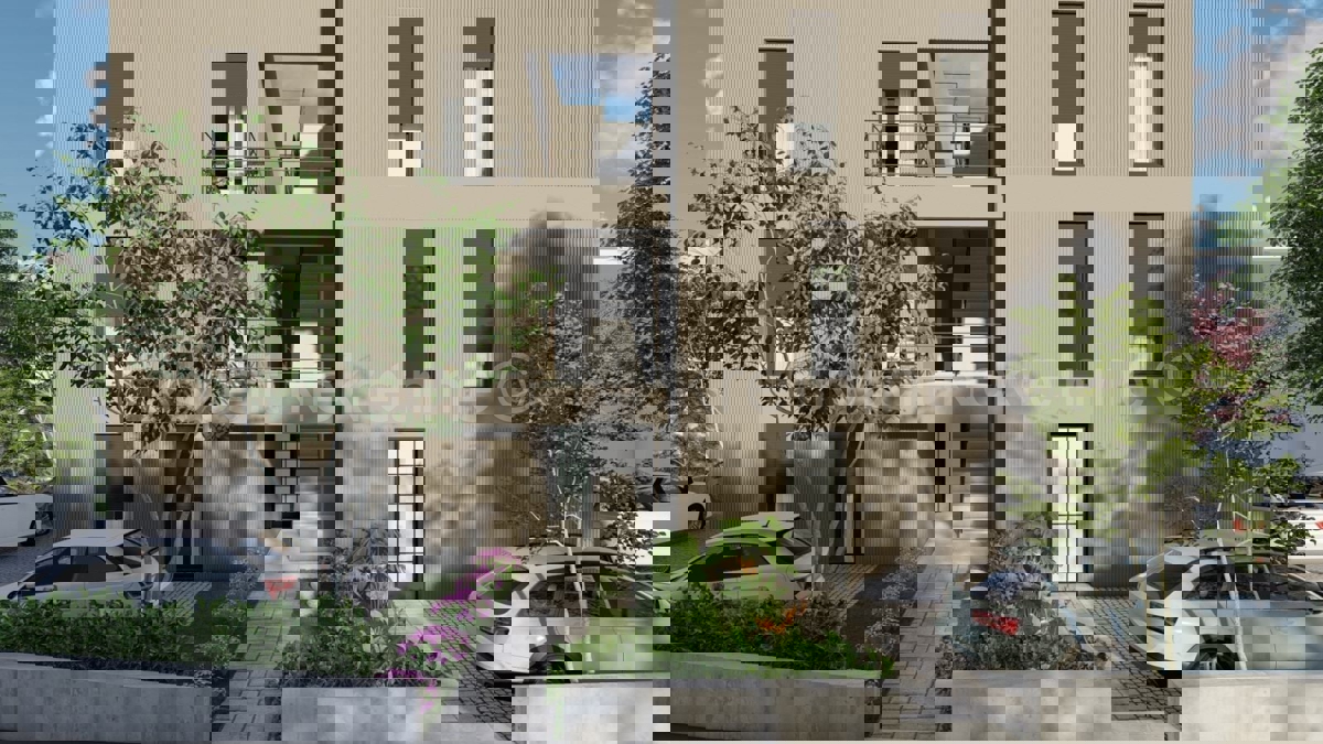 Podstrana, Grljevac, appartamento con due camere da letto 61m2 con parcheggio, vista mare