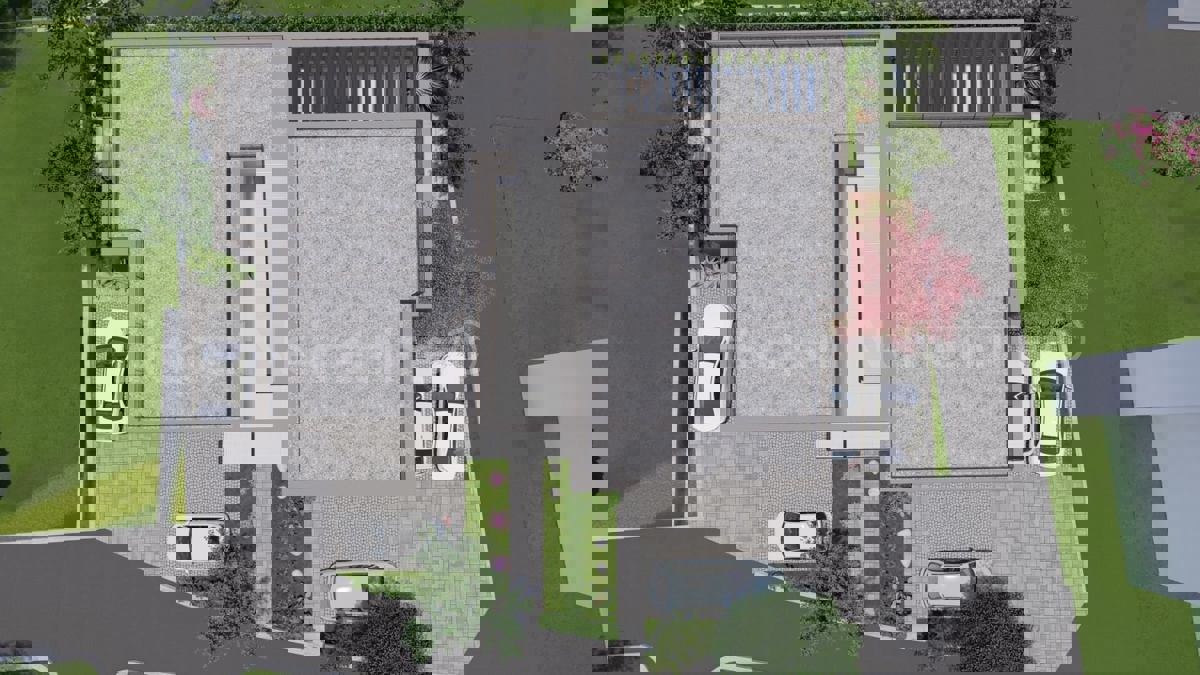 Podstrana, Grljevac, appartamento con due camere da letto 61m2 con parcheggio, vista mare