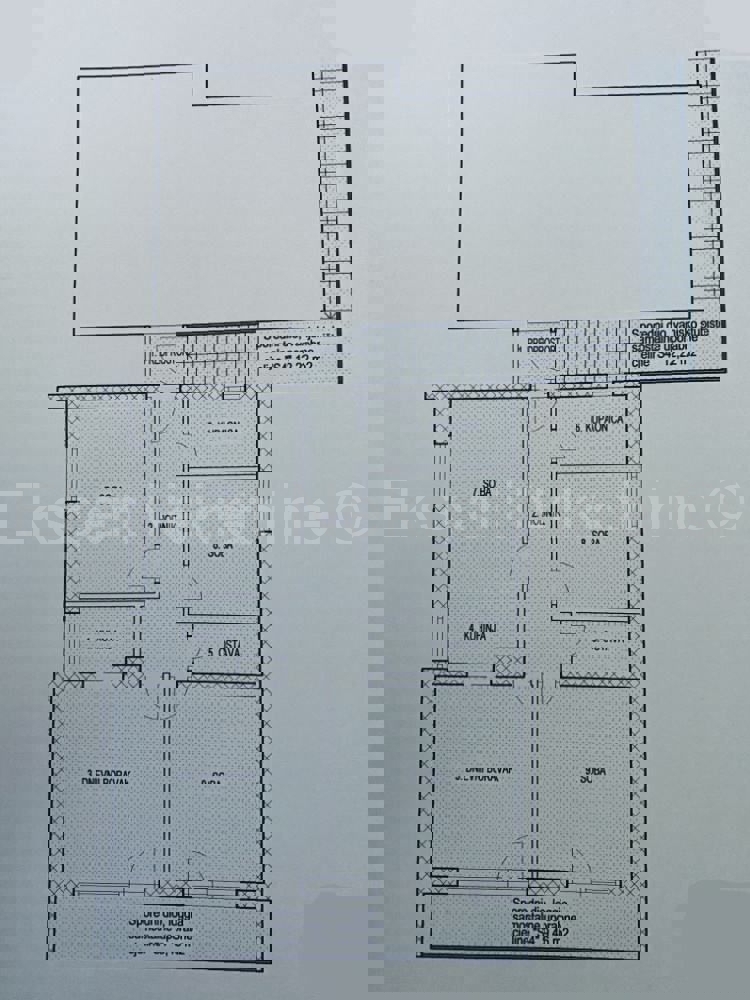 K.Stari, appartamento con tre camere da letto di 79 m2 e spazio ufficio di 30 m2 in un'ottima posizione