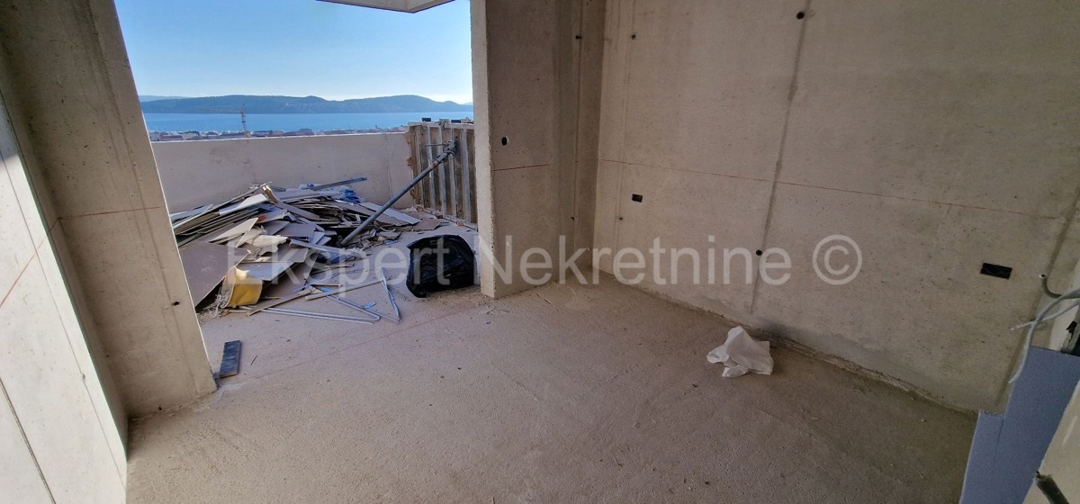 Seget D., penthouse 2-bedroom 98 m2, new building, sea view