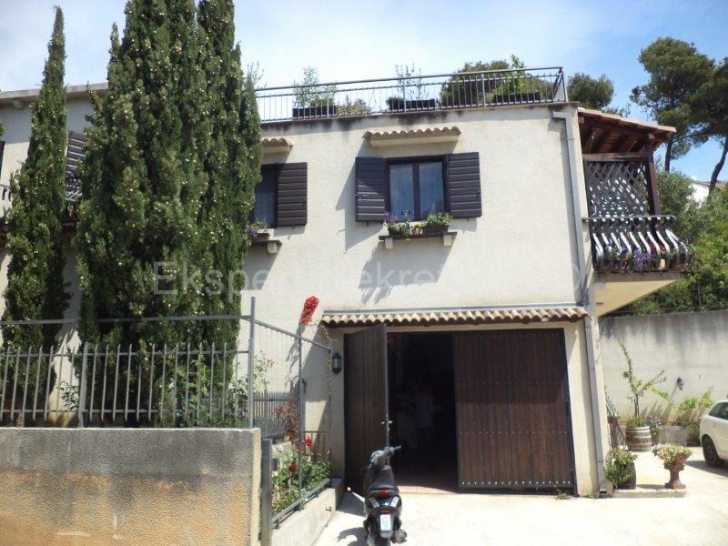 Trogir, Saldun, casa indipendente 133 m2, di nuova costruzione, vista