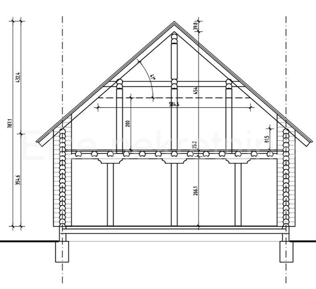 Fužine - casa in costruzione 101m2