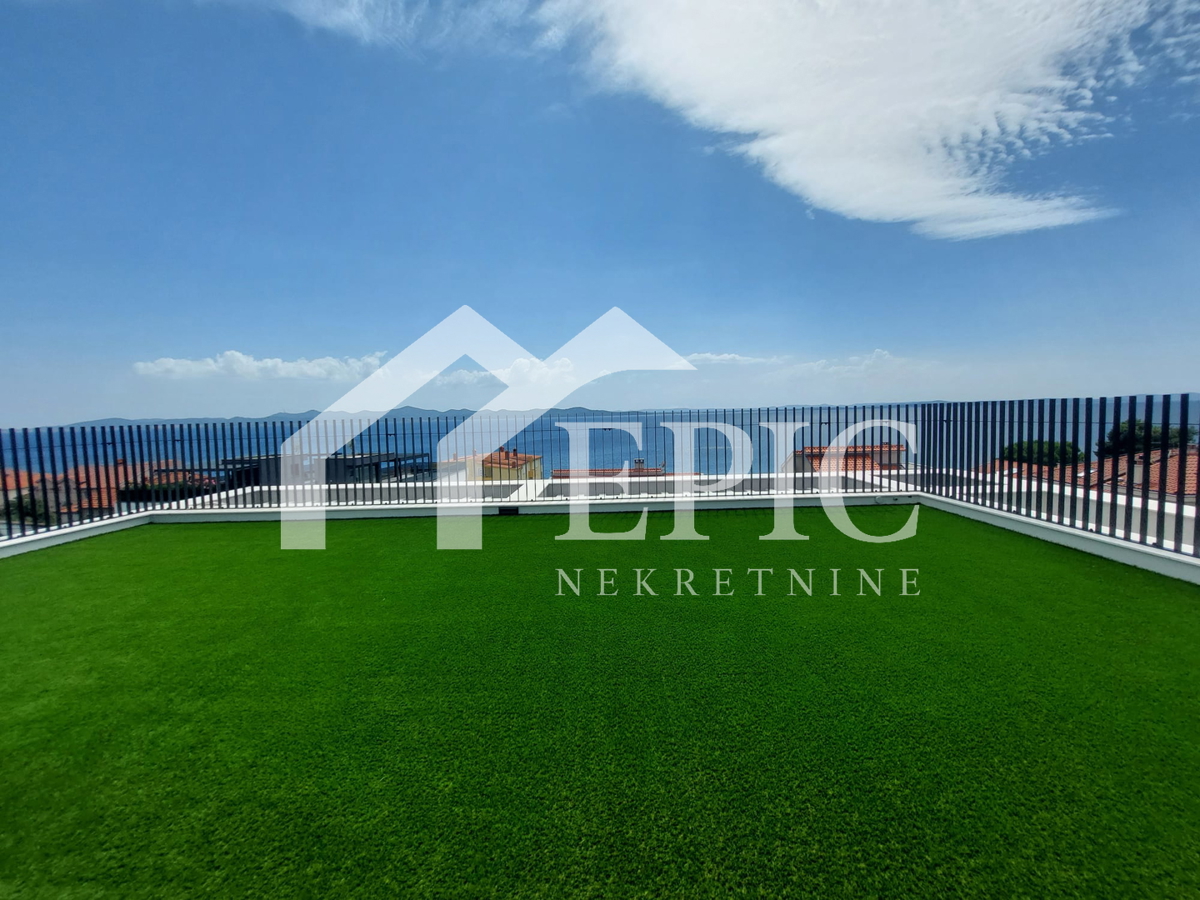 KOŽINO, ZADAR - APPARTAMENTO TRILOCALE CON TERRAZZA PANORAMICA