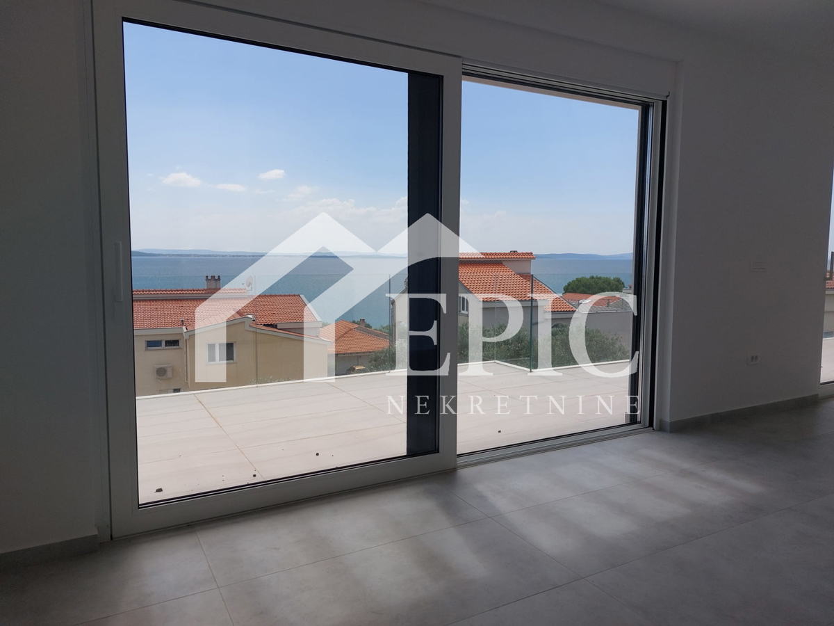 KOŽINO, ZADAR - APPARTAMENTO TRILOCALE CON TERRAZZA PANORAMICA