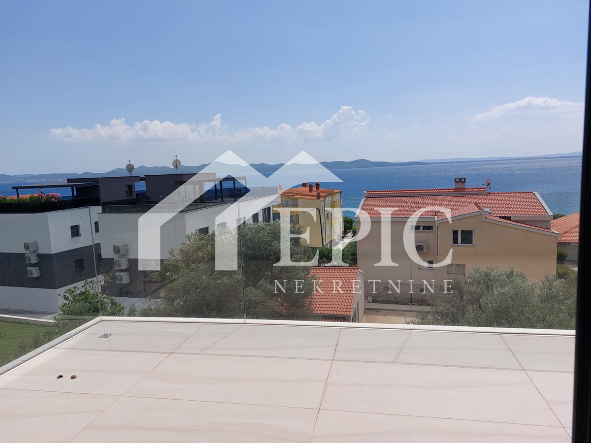 KOŽINO, ZADAR - APPARTAMENTO TRILOCALE CON TERRAZZA PANORAMICA