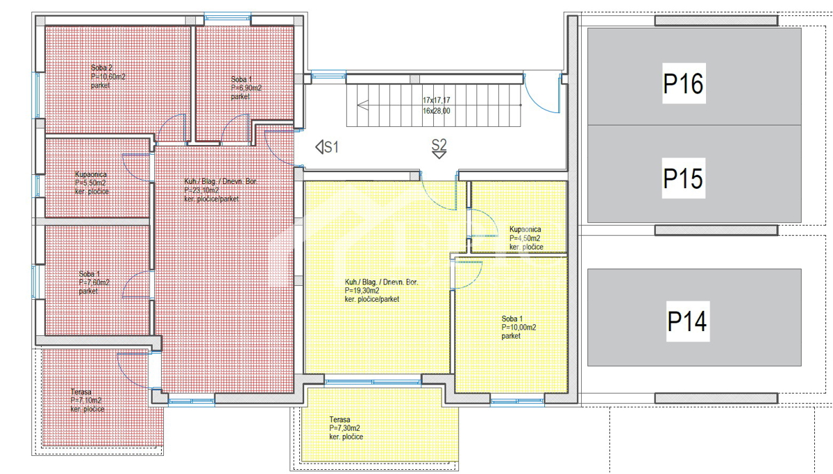 NUOVA COSTRUZIONE - PLOVANIJA, APPARTAMENTO CON UNA CAMERA DA LETTO CON GIARDINO