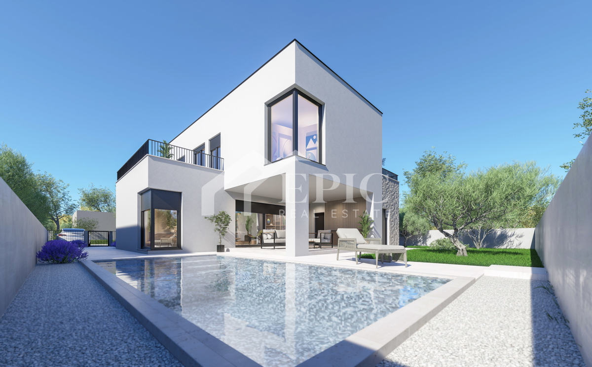 Villa moderna con piscina – Sukošan, Provincia di Zara