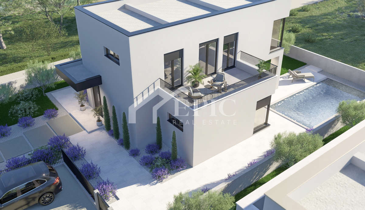 Villa moderna con piscina – Sukošan, Provincia di Zara