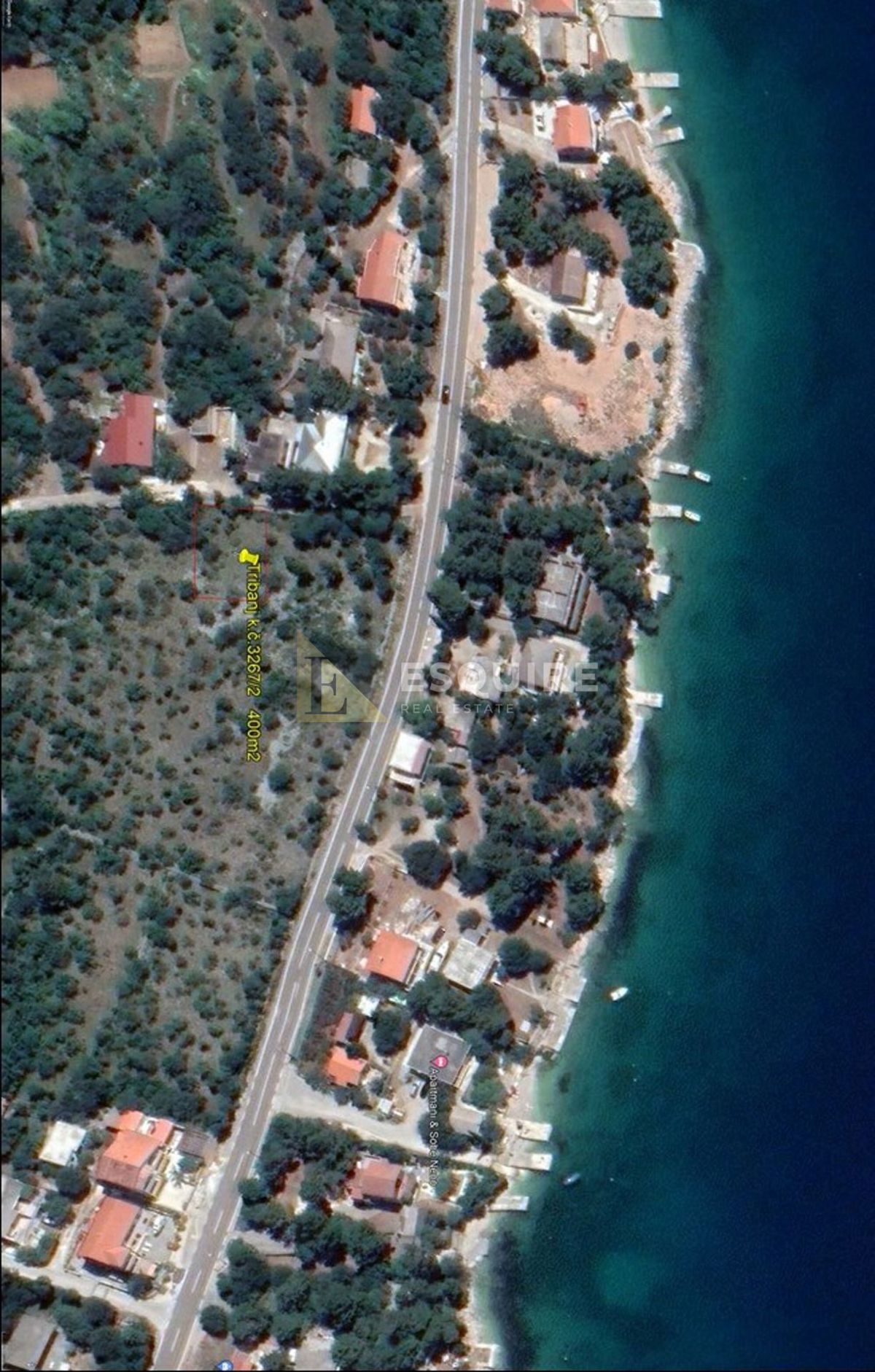 Terreno Tribanj, Starigrad, 400m2