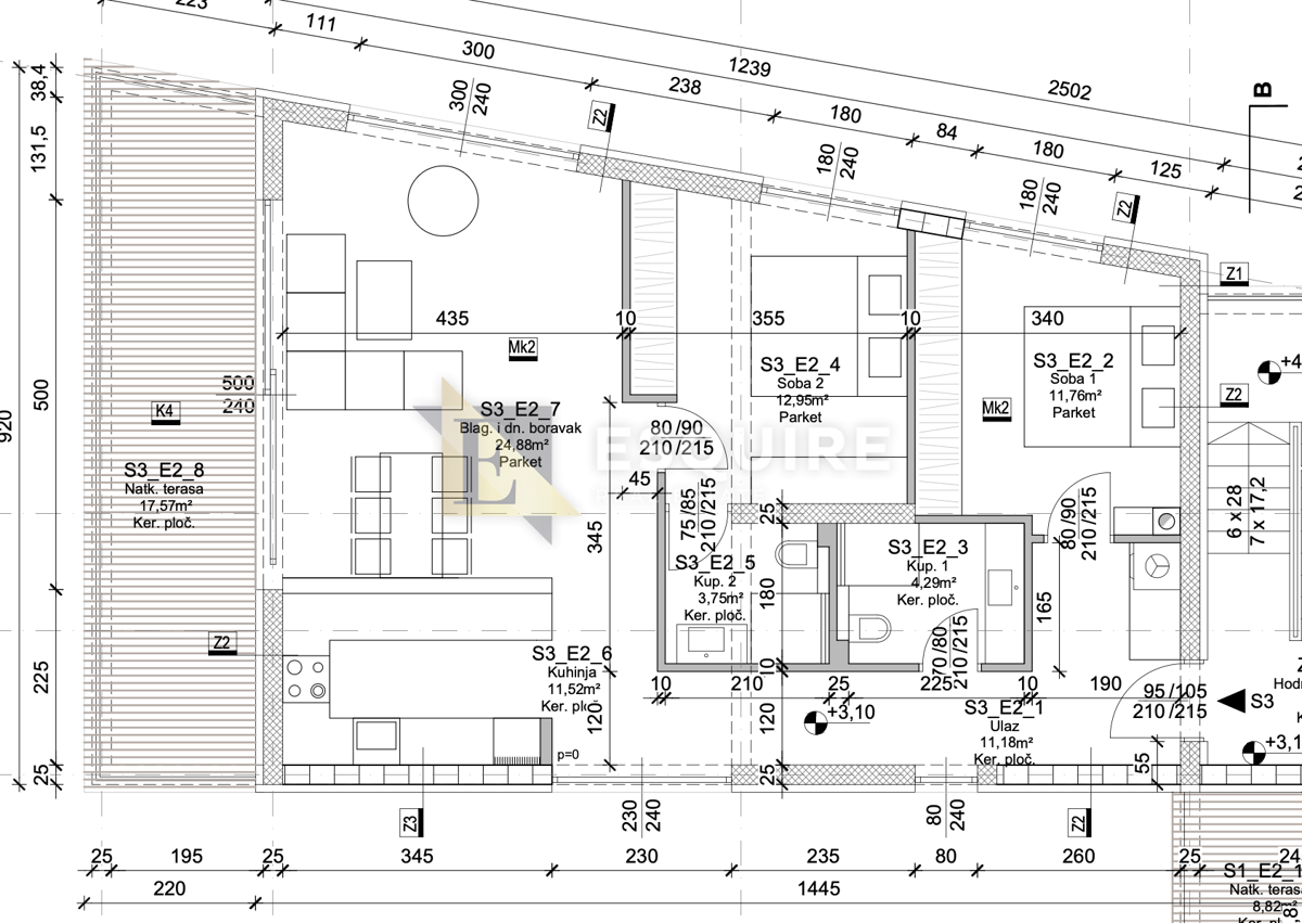 Appartamento Petrčane, Zadar - Okolica, 192,12m2