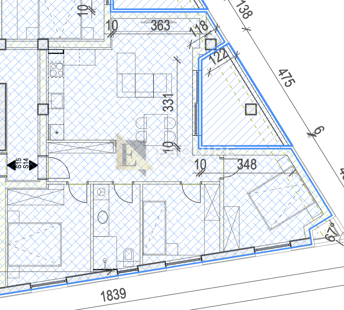 Appartamento Vidikovac, Zadar, 111,25m2