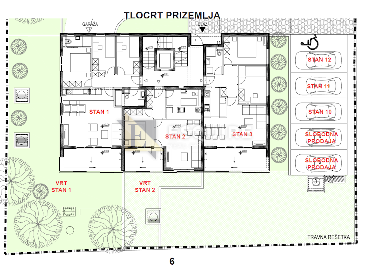 Appartamento Vidikovac, Zadar, 102,87m2