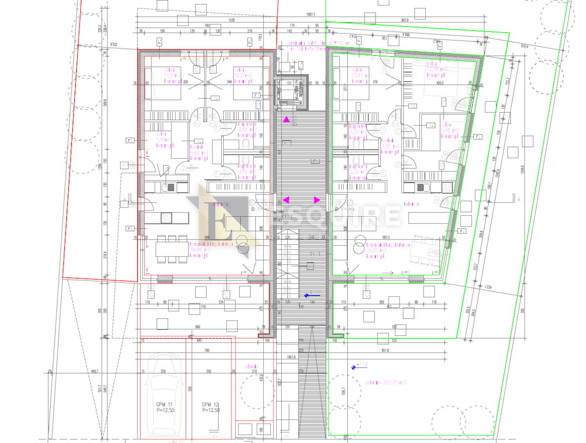 Appartamento Diklo, Zadar, 121,12m2