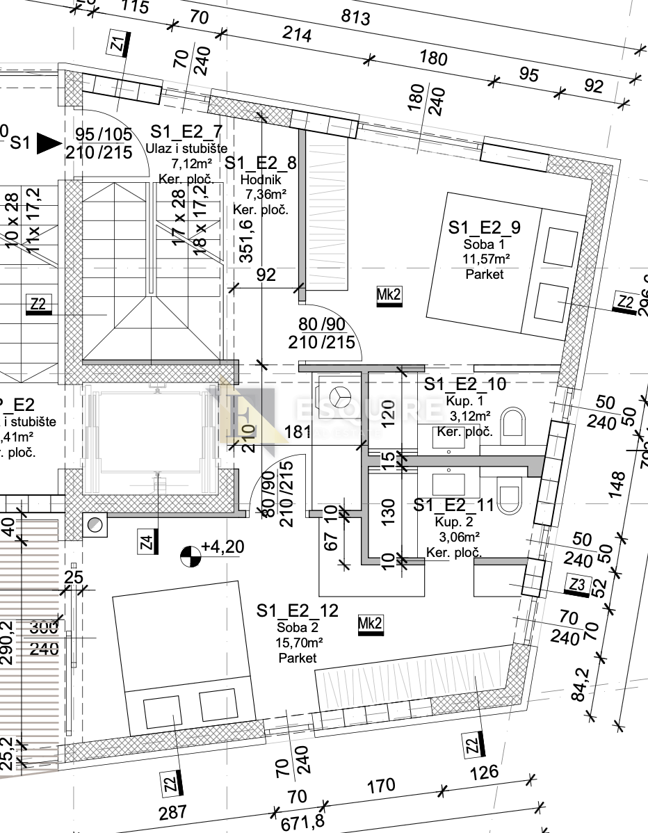 Appartamento Petrčane, Zadar - Okolica, 192,12m2