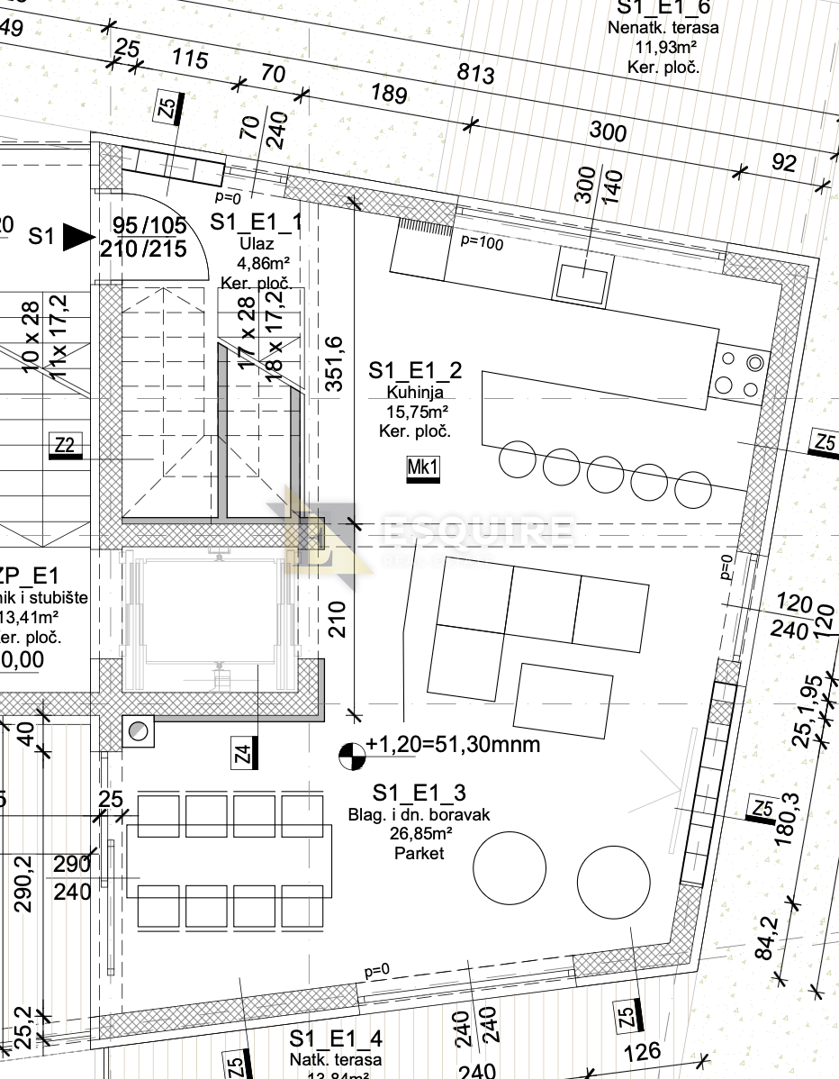 Appartamento Petrčane, Zadar - Okolica, 192,12m2