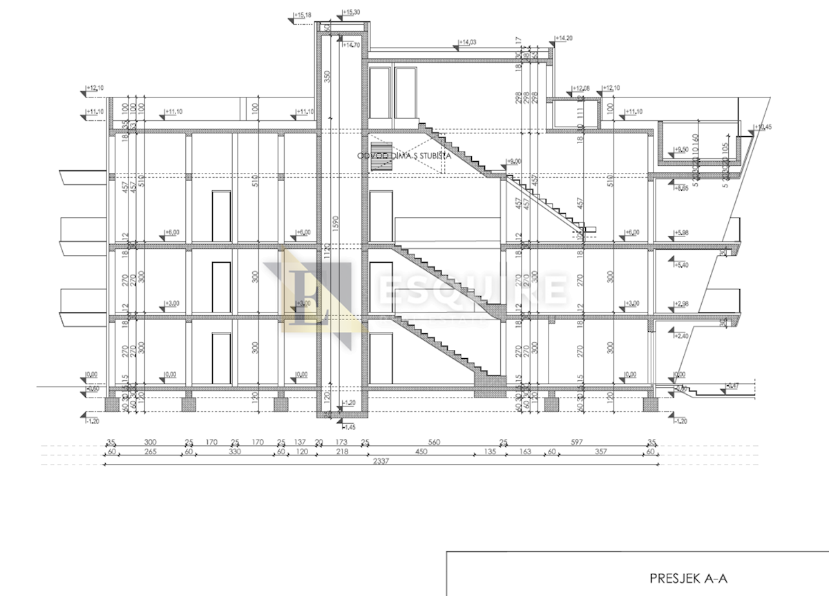 Appartamento Bibinje, 133m2