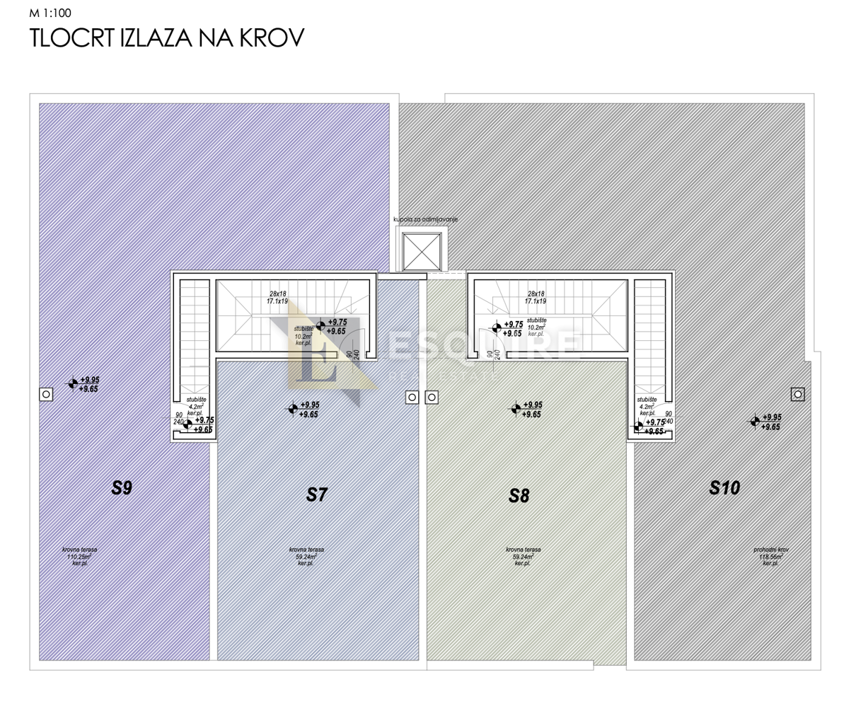 Appartamento Privlaka, 100,09m2