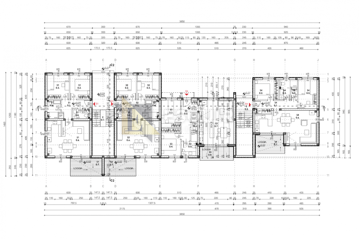 Appartamento Zaton, Nin, 76m2