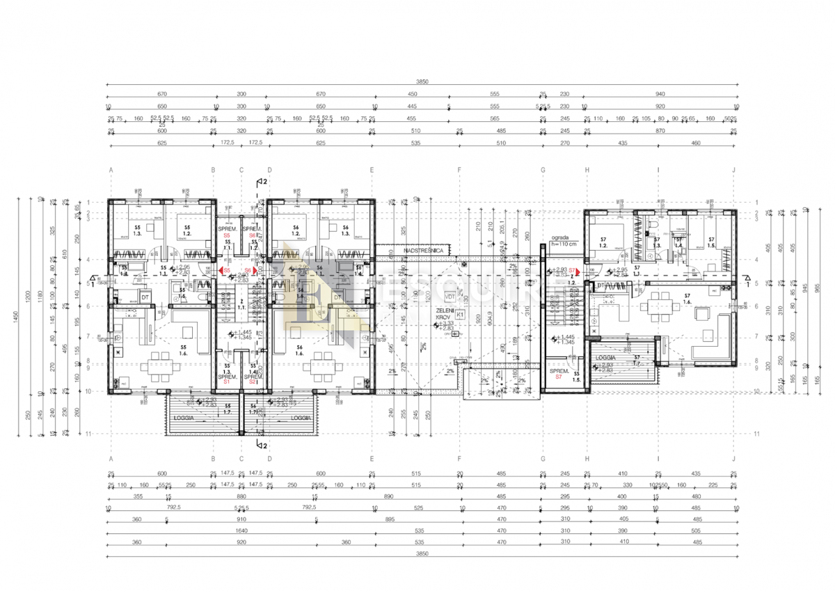 Appartamento Zaton, Nin, 76m2