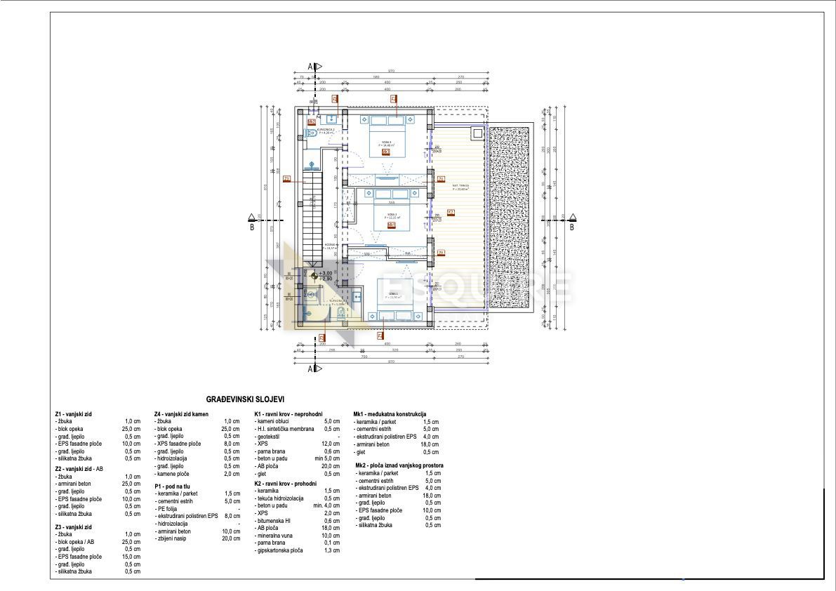 Terreno Ždrelac, Pašman, 155,50m2