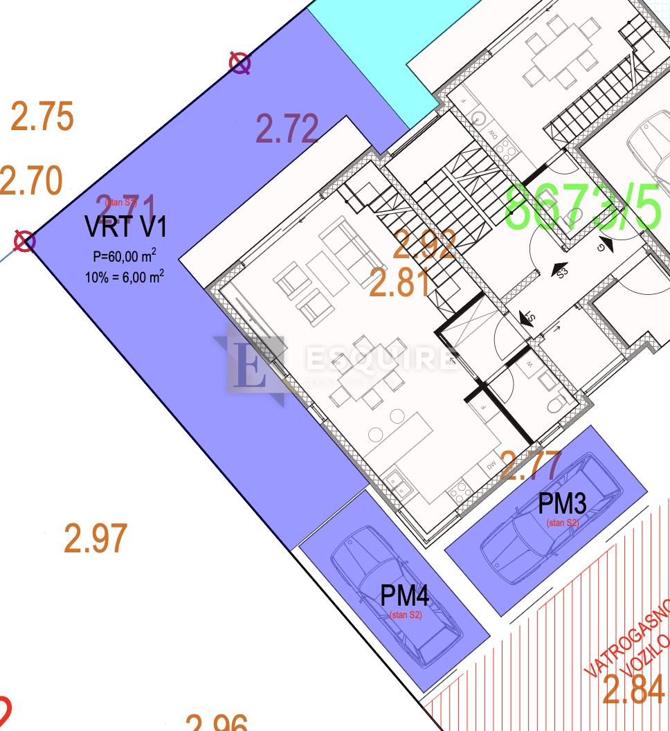 Appartamento Sukošan, 119,17m2