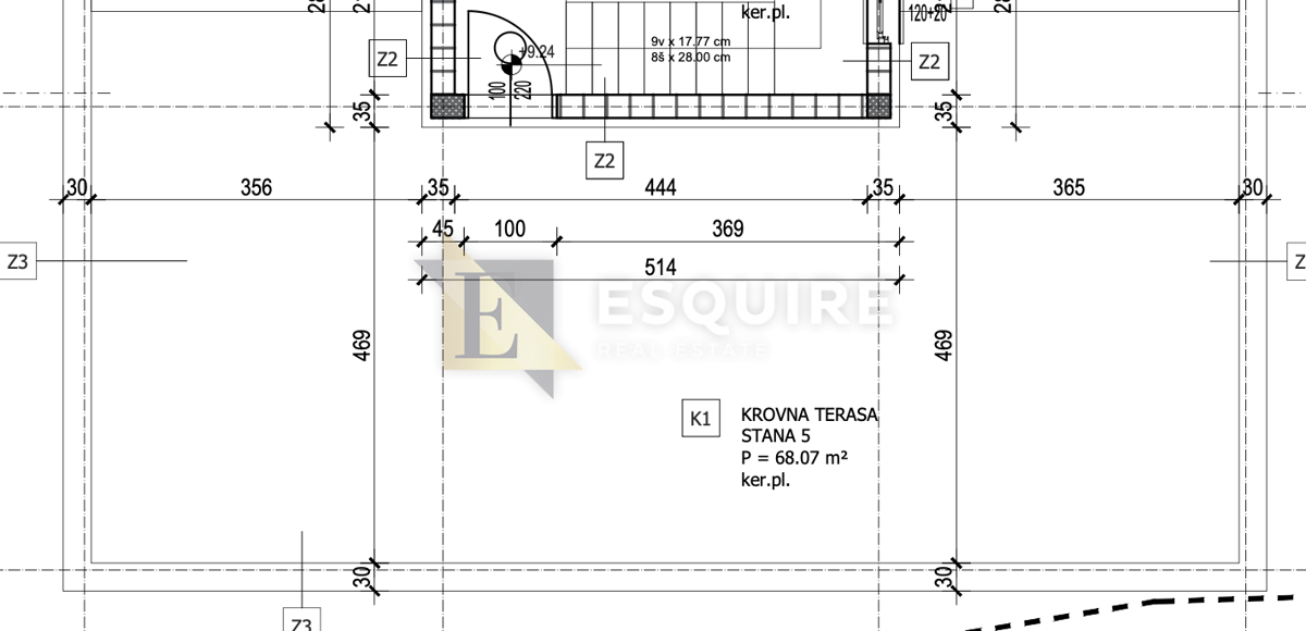 Appartamento Bili brig, Zadar, 63,90m2