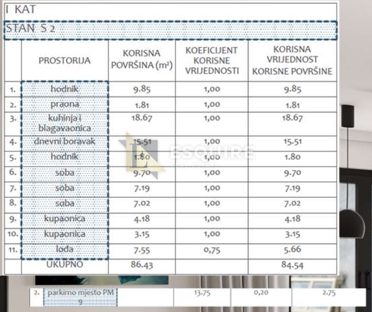 Appartamento Belafuža, Zadar, 102,19m2