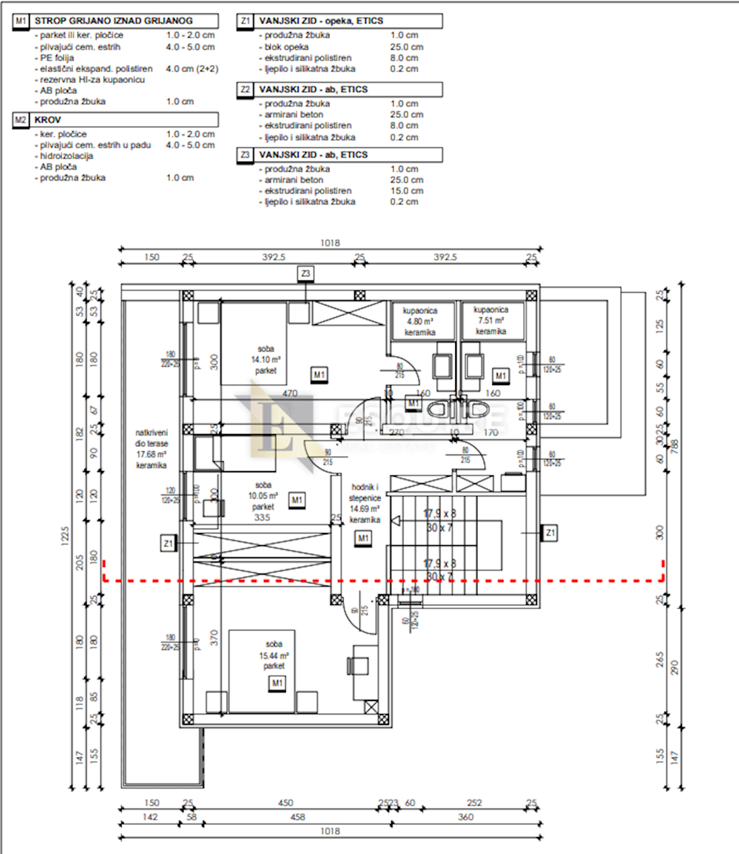 Casa Privlaka, 180m2