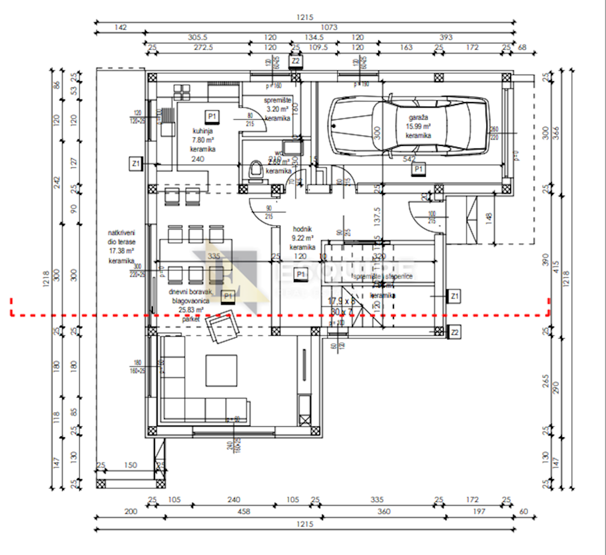 Casa Privlaka, 180m2