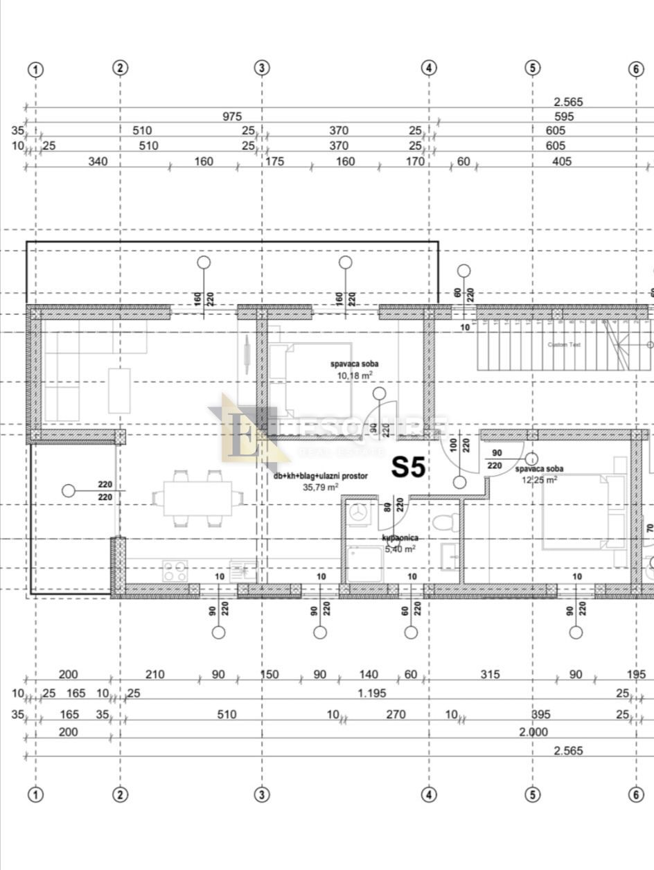 Appartamento Privlaka, 81,98m2