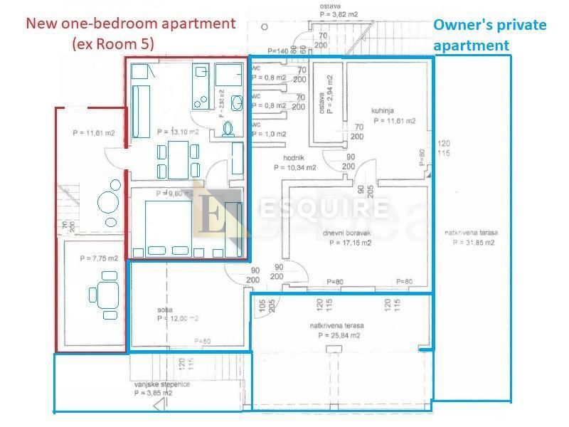 Casa Maslenica, Jasenice, 231m2